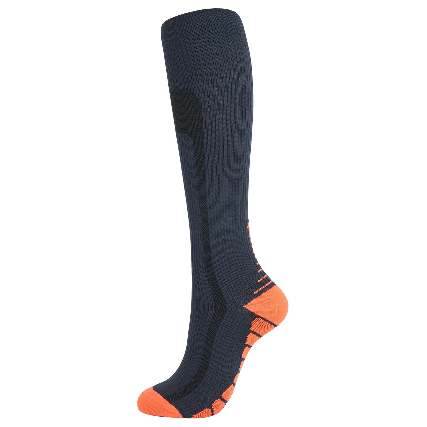 Compression Socks Varicose Veins Men's And Women's Sports Socks Football 20-30 Mmhg Elastic Anti Fatigue Pain Relief Wholesale