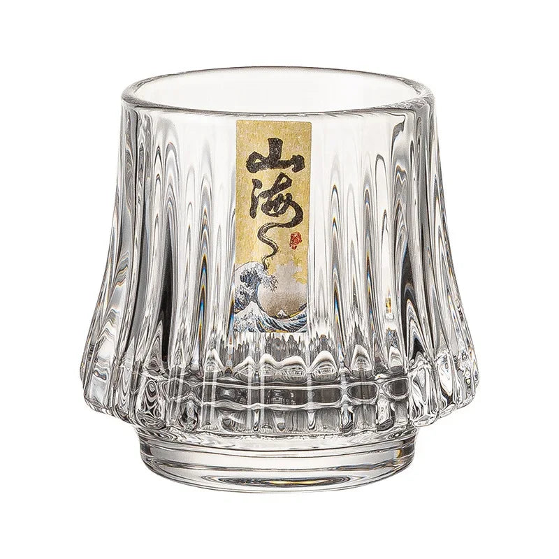 Shanhai Glass Whiskey Cup Set Shanhai Cup Household foreign wine glasses High-end high-value KTV bar beer cups