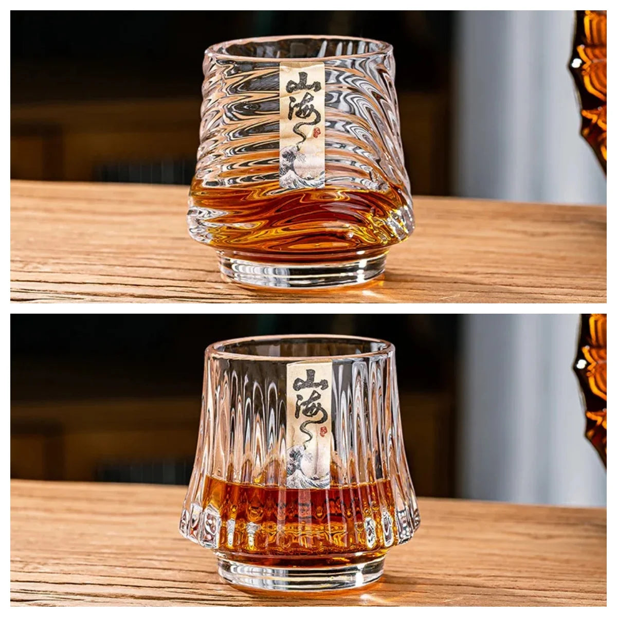 Shanhai Glass Whiskey Cup Set Shanhai Cup Household foreign wine glasses High-end high-value KTV bar beer cups