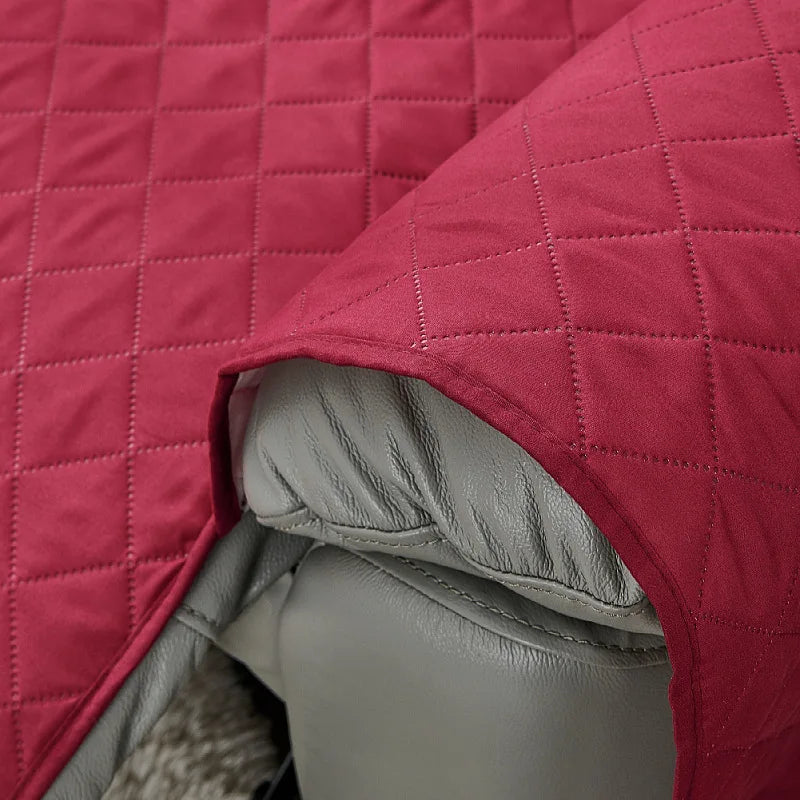 Quilted Recliner Sofa Cover Dogs Pets Kid Anti-Slip Chair Covers Anti-wear Armchair Slipcovers Furniture Protector