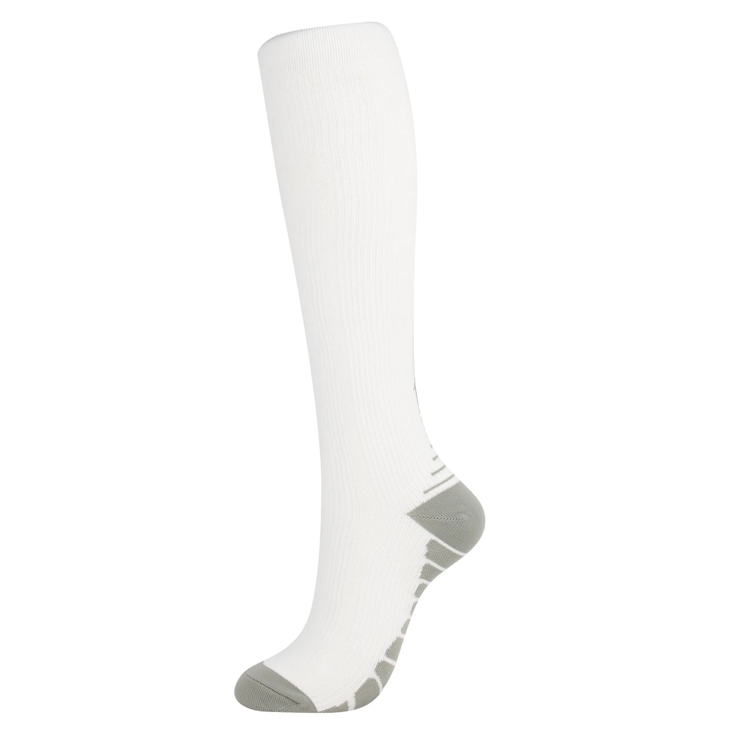 Compression Socks Varicose Veins Men's And Women's Sports Socks Football 20-30 Mmhg Elastic Anti Fatigue Pain Relief Wholesale