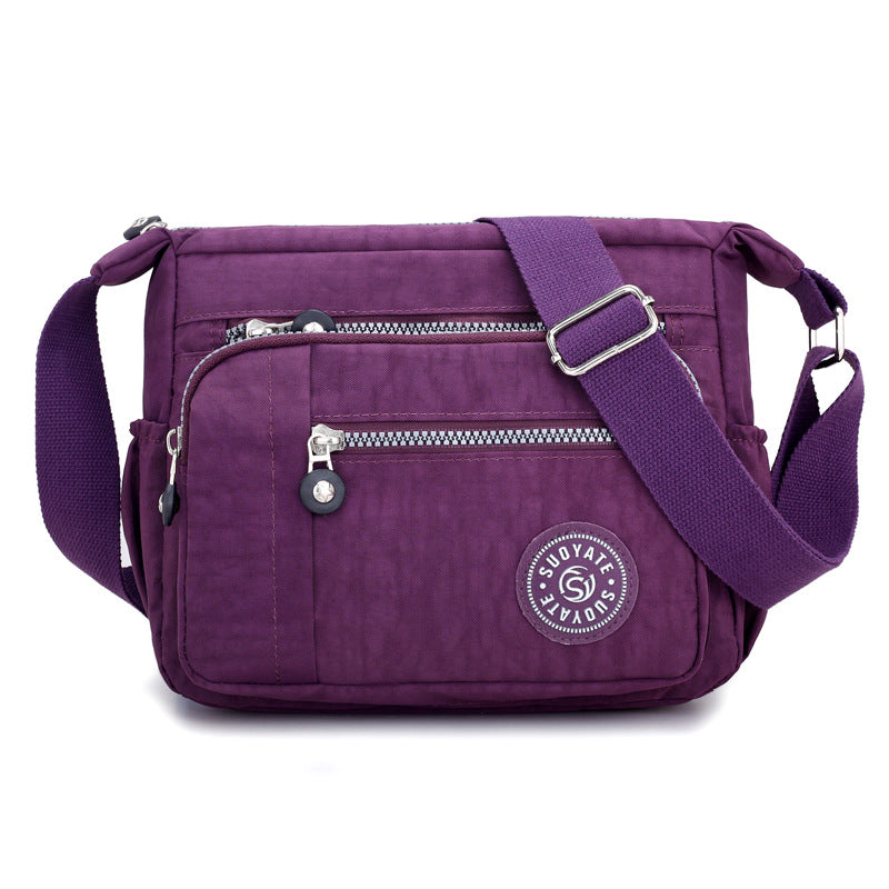 Multifunctional Outdoor Crossbody Bag Shoulder Handbag Women's Nylon Waterproof Messenger Bags For Ladies Diagonal Bag Purses