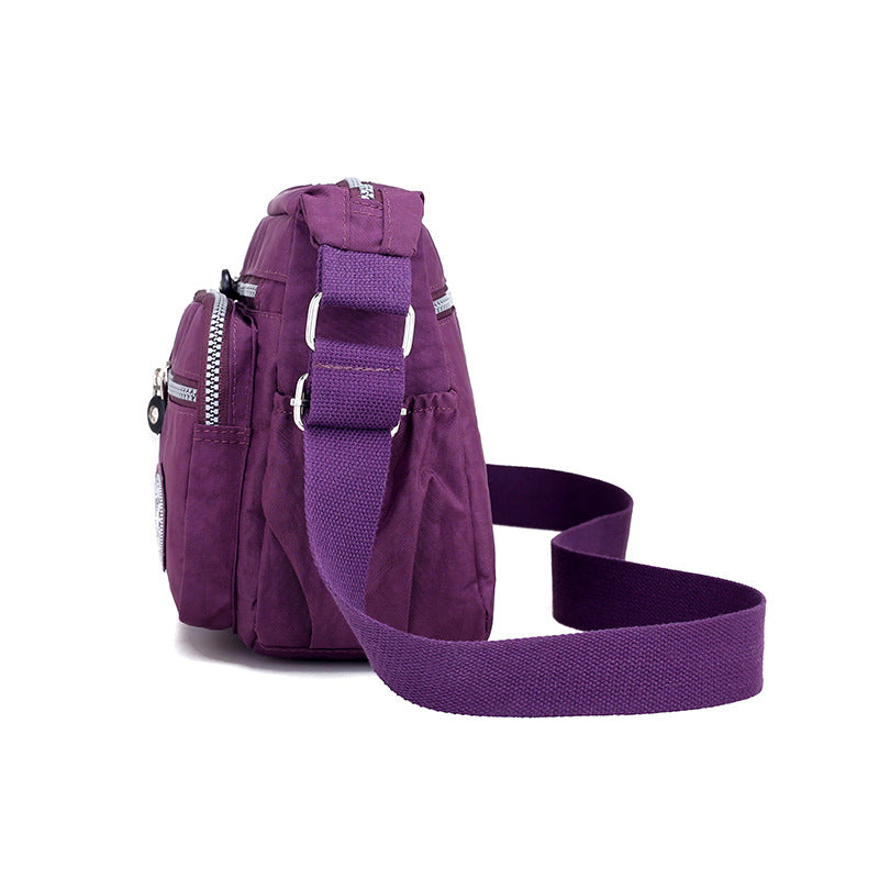 Multifunctional Outdoor Crossbody Bag Shoulder Handbag Women's Nylon Waterproof Messenger Bags For Ladies Diagonal Bag Purses