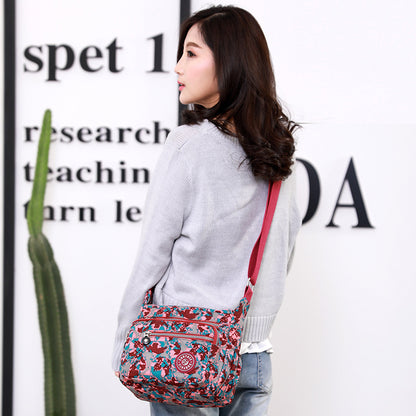 Multifunctional Outdoor Crossbody Bag Shoulder Handbag Women's Nylon Waterproof Messenger Bags For Ladies Diagonal Bag Purses
