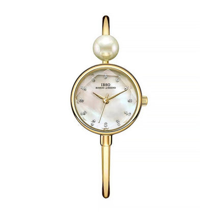 Women's Bracelet Watch Shell Surface Pearl