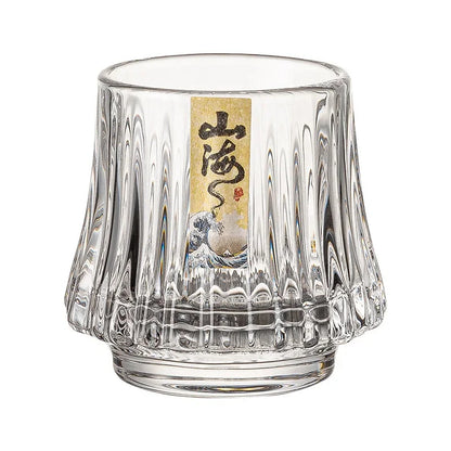 Shanhai Glass Whiskey Cup Set Shanhai Cup Household foreign wine glasses High-end high-value KTV bar beer cups