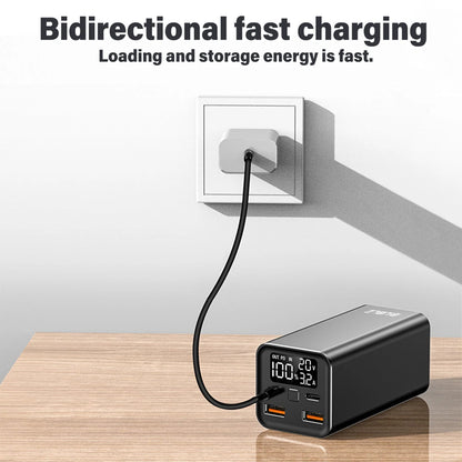20000mAh External Power Bank Type C PD 100W Fast Charging Powerbank Battery Charger For Smartphone Laptop Tablet iPhone Xiaomi