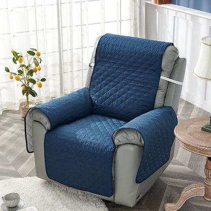 Quilted Recliner Sofa Cover Dogs Pets Kid Anti-Slip Chair Covers Anti-wear  Armchair Slipcovers Furniture Protector