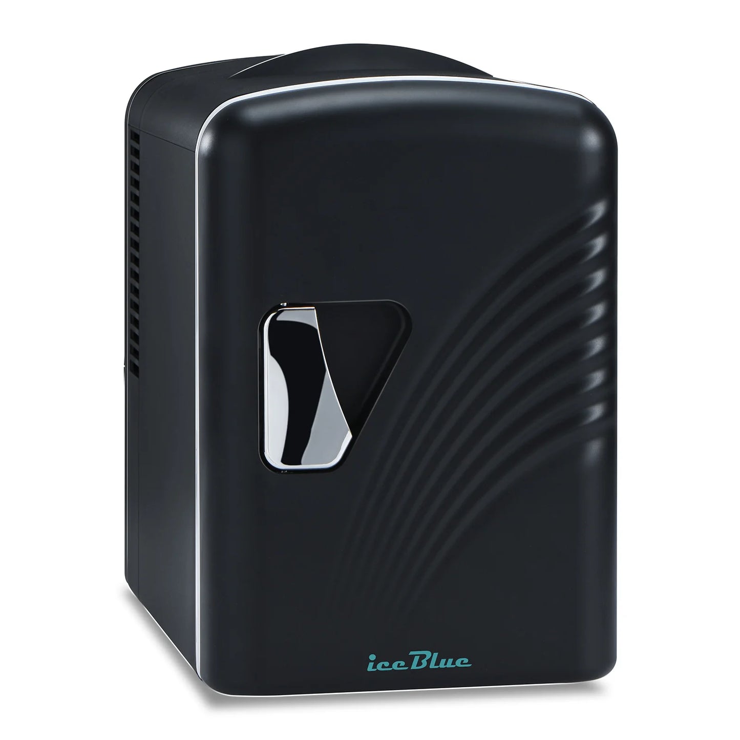 iceBlue Retro Mini Fridge 4L/6Can Dual-use Low Noise Refrigerator Warmer Cooler Makeup Skincare Portable Fridge for Home Car