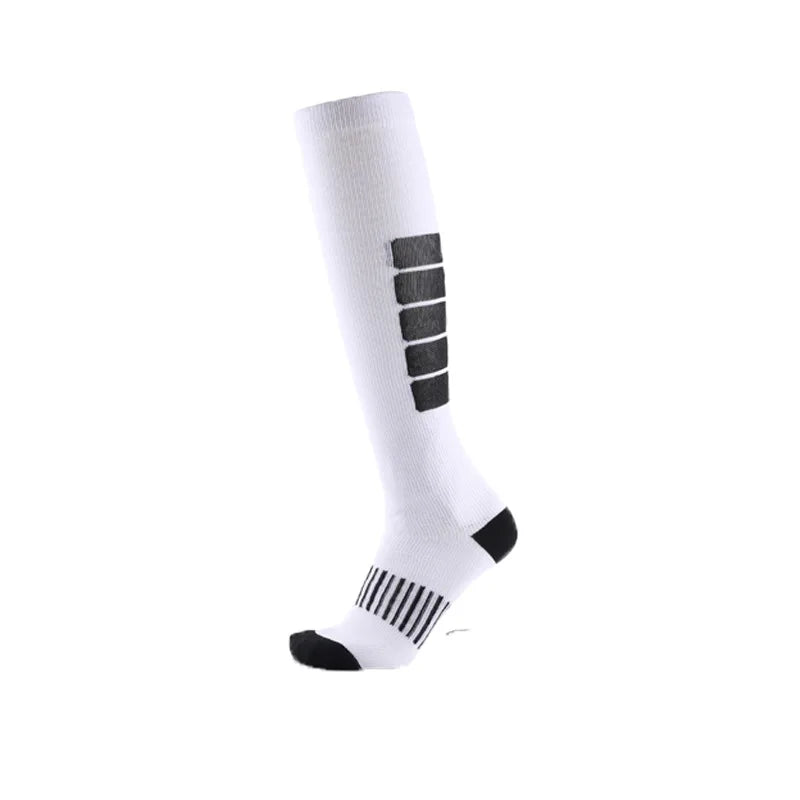 Compression Socks Varicose Veins Men's And Women's Sports Socks Football 20-30 Mmhg Elastic Anti Fatigue Pain Relief Wholesale