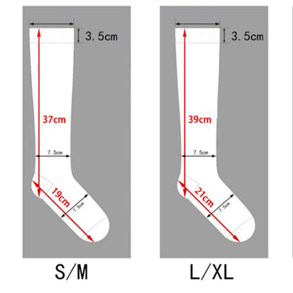 Compression Socks Varicose Veins Men's And Women's Sports Socks Football 20-30 Mmhg Elastic Anti Fatigue Pain Relief Wholesale