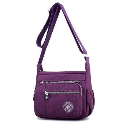 Multifunctional Outdoor Crossbody Bag Shoulder Handbag Women's Nylon Waterproof Messenger Bags For Ladies Diagonal Bag Purses