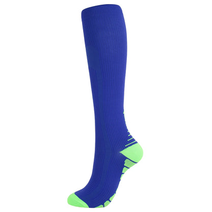 Compression Socks Varicose Veins Men's And Women's Sports Socks Football 20-30 Mmhg Elastic Anti Fatigue Pain Relief Wholesale