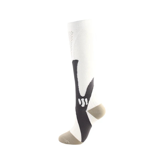 Compression Socks Varicose Veins Men's And Women's Sports Socks Football 20-30 Mmhg Elastic Anti Fatigue Pain Relief Wholesale