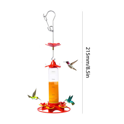 Bird Feeder Drinker Hanging Hummingbird Bird Feeder Anti-ants Leakproof Easy To Clean Outdoor Garden Decoration