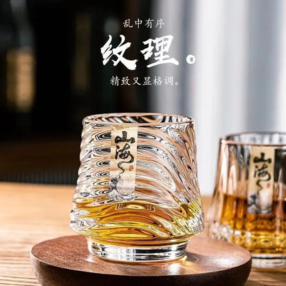 Shanhai Glass Whiskey Cup Set Shanhai Cup Household foreign wine glasses High-end high-value KTV bar beer cups