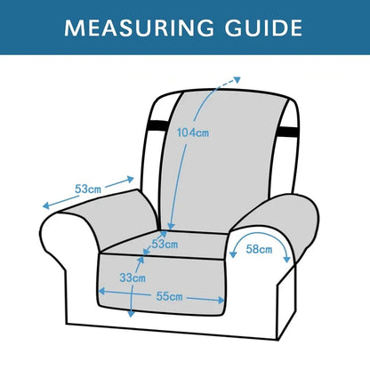 Quilted Recliner Sofa Cover Dogs Pets Kid Anti-Slip Chair Covers Anti-wear  Armchair Slipcovers Furniture Protector