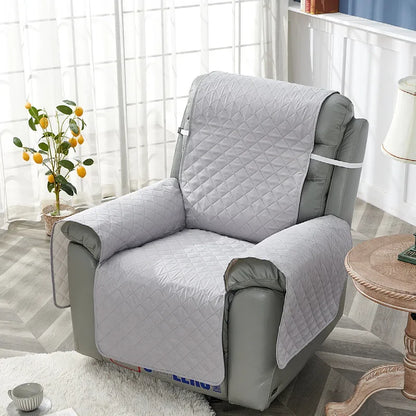 Quilted Recliner Sofa Cover Dogs Pets Kid Anti-Slip Chair Covers Anti-wear  Armchair Slipcovers Furniture Protector